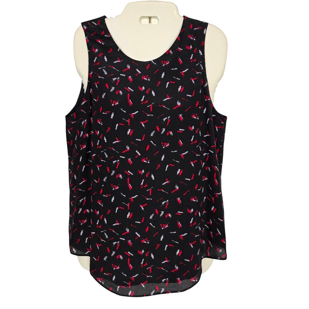 ✨ Tart Collections Silk Printed Sleeveless Top S EUC ✨